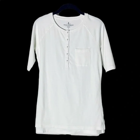 🆕 Royal Robbins White Tee - Medium - Picture 5 of 5